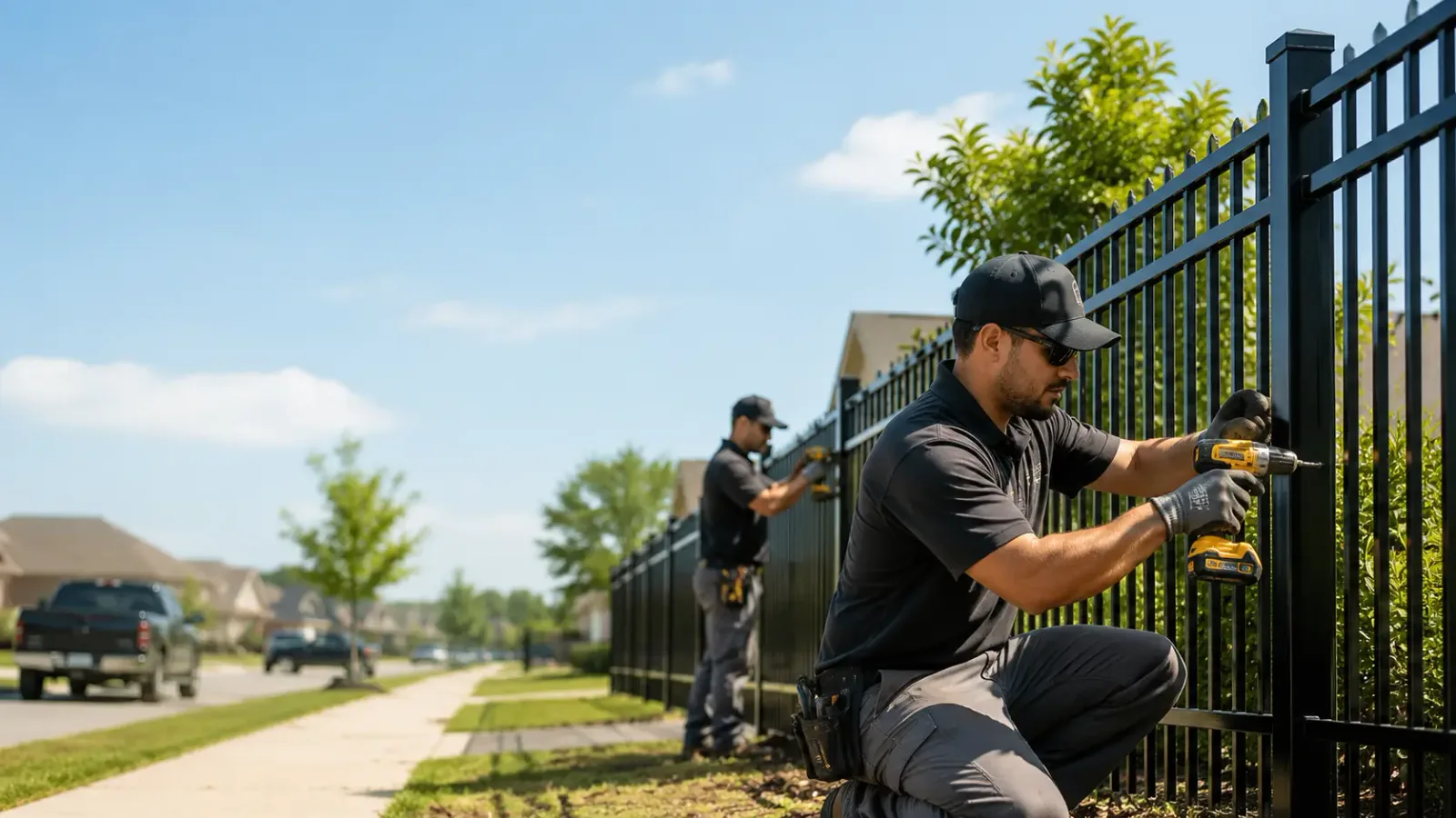Metal Fence Installation in Holbrook, NY